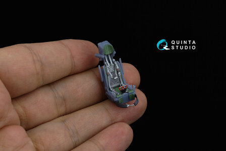 Quinta Studio QR+48063 -  K-36D-5 ejection seat (for Su-35, Su-57 aircraft) (All kits) - 1:48