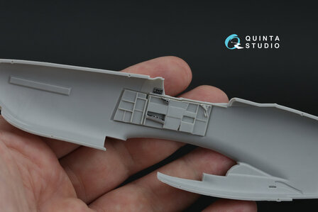 Quinta Studio QDS-48497 -  F-82H Twin Mustang 3D-Printed &amp; coloured Interior on decal paper (Modelsvit) - Small Version - 1:48