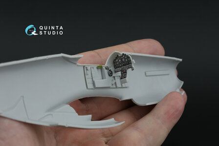 Quinta Studio QDS-48496 -  F-82E Twin Mustang 3D-Printed &amp; coloured Interior on decal paper (Modelsvit) - Small Version - 1:48