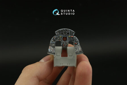 Quinta Studio QDS-32180 -  F-104S 3D-Printed &amp; coloured Interior on decal paper (Italeri) - Small Version - 1:32