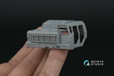 Quinta Studio QD72158 -  BM-30 Smerch 3D-Printed &amp; coloured Interior on decal paper (Modelcollect) - 1:72