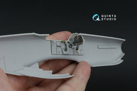 Quinta Studio QD48496 -  F-82E Twin Mustang 3D-Printed &amp; coloured Interior on decal paper (Modelsvit) - 1:48