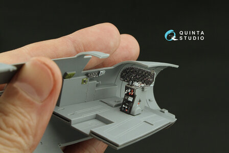 Quinta Studio QD48494 -  B-26B/C Marauder 3D-Printed &amp; coloured Interior on decal paper (ICM) - 1:48