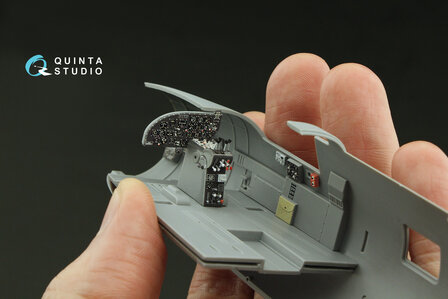 Quinta Studio QD48494 -  B-26B/C Marauder 3D-Printed &amp; coloured Interior on decal paper (ICM) - 1:48