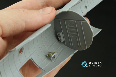 Quinta Studio QD48494 -  B-26B/C Marauder 3D-Printed &amp; coloured Interior on decal paper (ICM) - 1:48