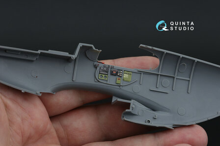 Quinta Studio QD48482 -  P-51B/C (Late) 3D-Printed &amp; coloured Interior on decal paper (Tamiya) - 1:48