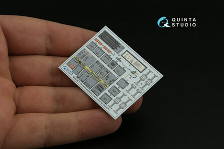 Quinta Studio QD32180 -  F-104S 3D-Printed &amp; coloured Interior on decal paper (Italeri) - 1:32