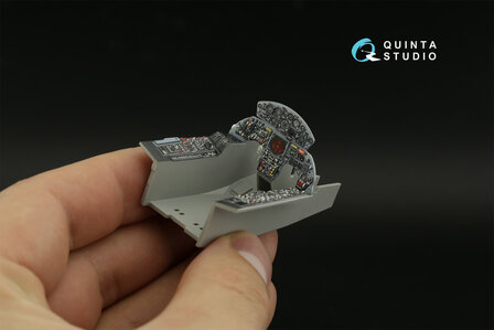 Quinta Studio QD32180 -  F-104S 3D-Printed &amp; coloured Interior on decal paper (Italeri) - 1:32