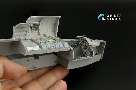 Quinta Studio QD32188 -  F-104J 3D-Printed &amp; coloured Interior on decal paper (Italeri) - 1:32