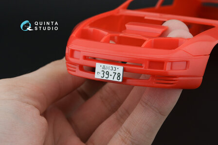 Quinta Studio QD24020 -  Nissan Fairlady 300ZX Z32 3D-Printed &amp; coloured Interior on decal paper (Hasegawa) - 1:24