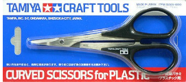 Tamiya 74005 - Curved Scissors for Plastic