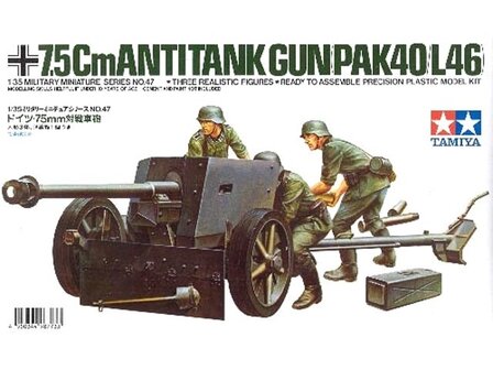 Tamiya 35047 7,5Cm Anti Tank Gun (Pak 40/L46)