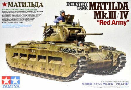 Tamiya 35355 Infantry Tank Matilda MK. III/IV &ldquo;Red Army&rdquo;