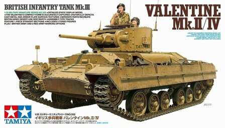 Tamiya 35352 British Infantry Tank Mk.III Valentine Mk.II/ IV