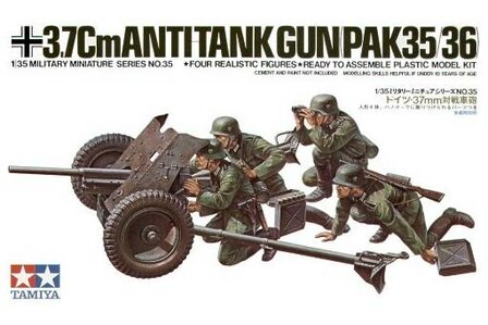 Tamiya 35035 3,7cm Anti Tank Gun ( PAK35/36)