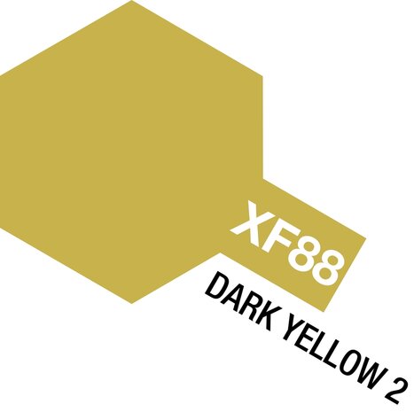 Tamiya 81788 - XF88/XF-88 Dark Yellow 2 - 10ml