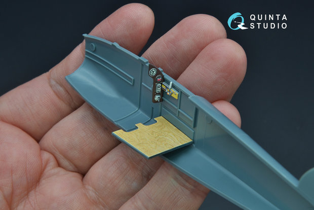 Quinta Studio QD48187 - Albatros D.III OEFFAG 3D-Printed & coloured Interior on decal paper (for Eduard kit) - 1:48