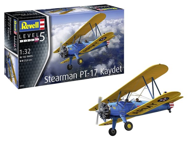 Revell 03837 - Stearman PT-17 Kaydet - 1:32