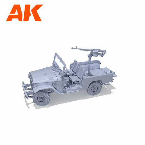 AK35002 - FJ43 Pickup with DShKM - 1:35 - [AK Interactive]