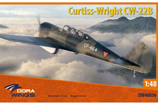 Dora Wings DW48036 - Curtiss-Wright CW-22B - 1:48