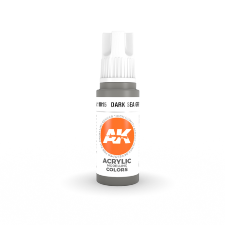 AK11015 - Dark Sea Grey  - Acrylic - 17 ml - [AK Interactive]