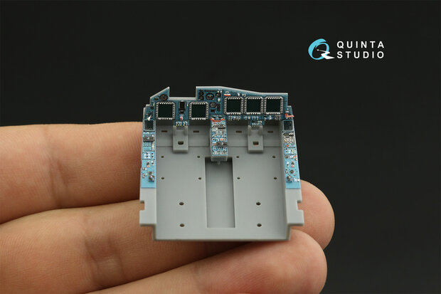 Quinta Studio QDS-48071 - Su-34 3D-Printed & coloured Interior on decal paper (for HobbyBoss kit) - Small Version - 1:48