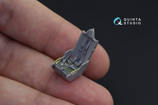 Quinta Studio QD48220 - F-5A 3D-Printed & coloured Interior on decal paper (for Kinetic kit) - 1:48