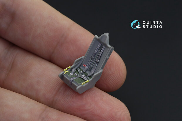 Quinta Studio QD48232 - NF-5A 3D-Printed & coloured Interior on decal paper (for Kinetic kit) - 1:48