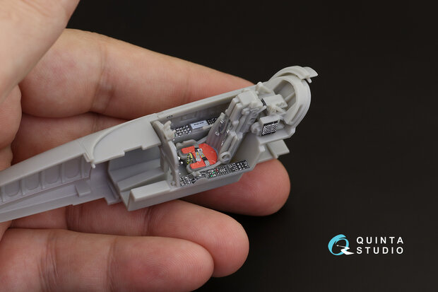 Quinta Studio QD48257 - F-20 Tigershark 3D-Printed & coloured Interior on decal paper (for Freedom Model kit) - 1:48