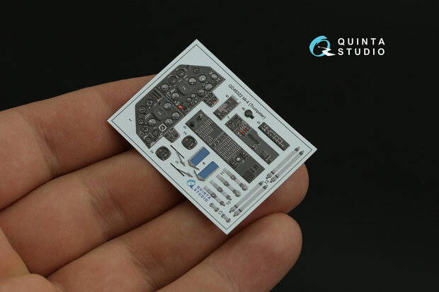 Quinta Studio QD48322 - Mi-4 3D-Printed & coloured Interior on decal paper (for Trumpeter kit) - 1:48