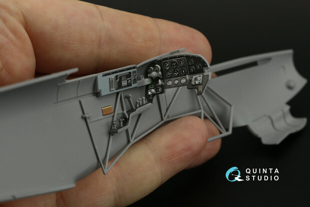 Quinta Studio QD32159 - Yak-9 T/K 3D-Printed & coloured Interior on decal paper (for ICM kit) - 1:32