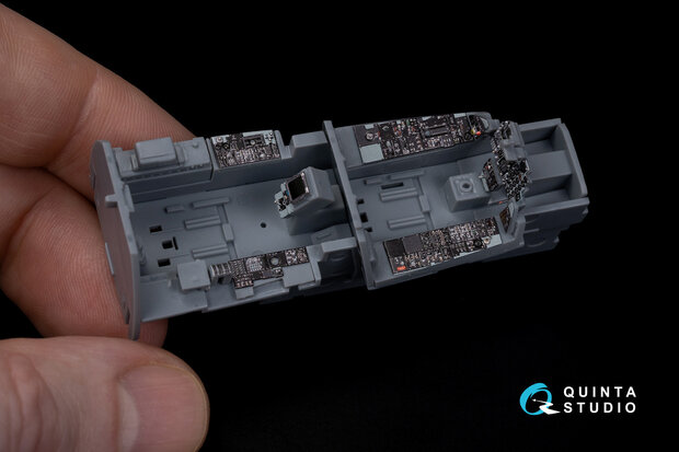 Quinta Studio QDS-48245 - F-4EJ Kai 3D-Printed & coloured Interior on decal paper (for ZM SWS kit) - Small Version - 1:48