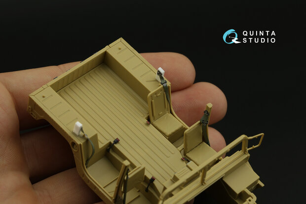 Quinta Studio QD48310 - HUMVEE family 3D-Printed & coloured Interior on decal paper (for Tamiya kit)