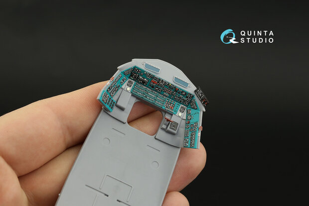 Quinta Studio QD48339 - Mi-8MT 3D-Printed & coloured Interior on decal paper (for Zvezda kit) - 1:48