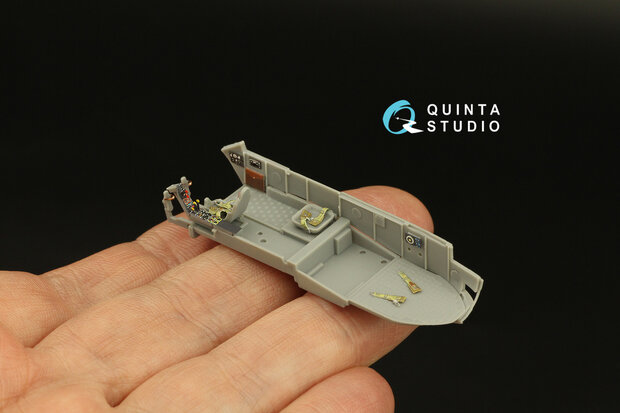 Quinta Studio QD72052 - Fw 189A 3D-Printed & coloured Interior on decal paper (For ICM kit)  - 1:72