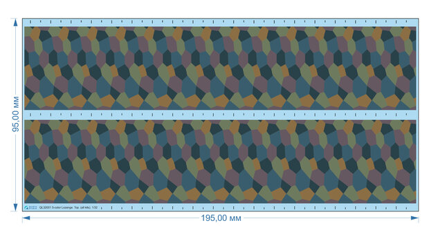 Quinta Studio QL32001 - German WWI 5-Colour Lozenge (upper surface) - 1:32