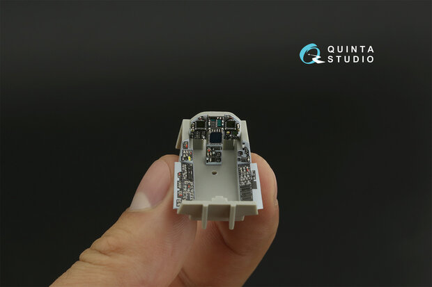 Quinta Studio QDS-48277 - F/A-18? 3D-Printed & coloured Interior on decal paper (for HobbyBoss kit) - Small Version - 1:48