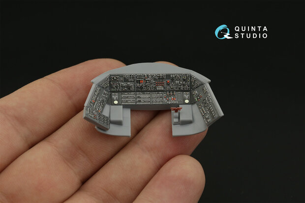 Quinta Studio QDS-48354 - Mi-17 (Mi-8MT Export version) 3D-Printed & coloured Interior on decal paper (for Zvezda kit) - Small Version - 1:48