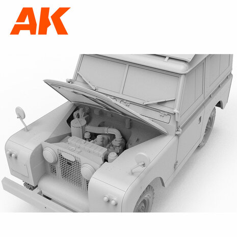 AK35013 - Land Rover 88 Series IIA Station Wagon - 1:35 - [AK Interactive]