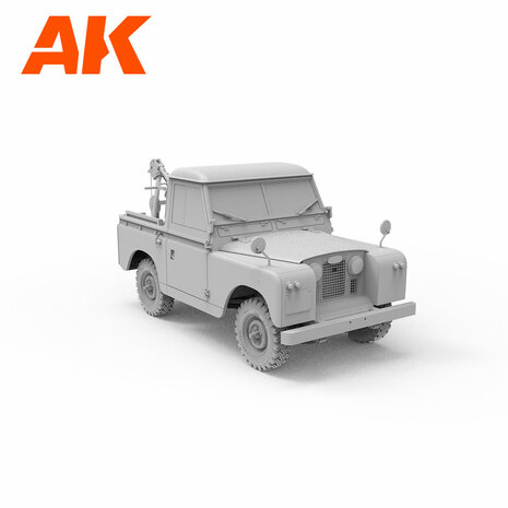 AK35014 - Land Rover 88 Series IIA Crane-Tow Truck - 1:35 - [AK Interactive]