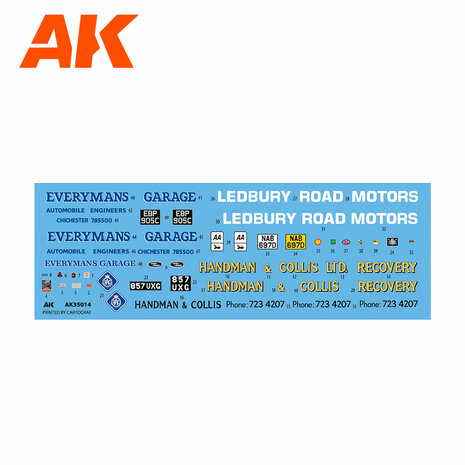 AK35014 - Land Rover 88 Series IIA Crane-Tow Truck - 1:35 - [AK Interactive]