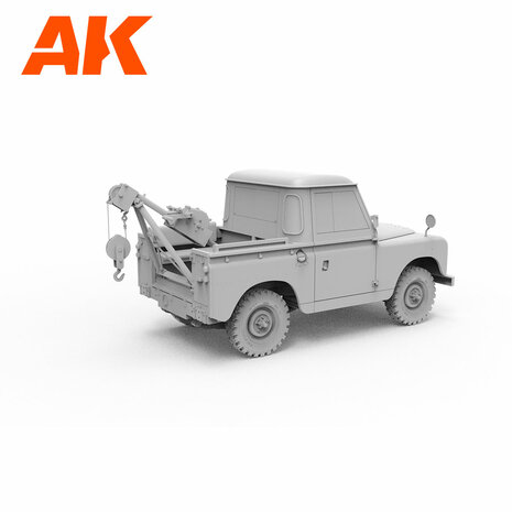 AK35014 - Land Rover 88 Series IIA Crane-Tow Truck - 1:35 - [AK Interactive]