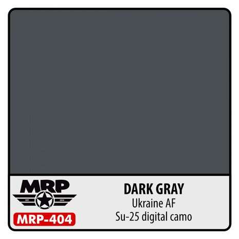 MRP-404 - Dark Gray - Ukraine AF - Su-25, digital camo - [MR. Paint]