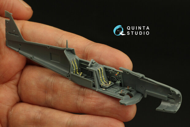 Quinta Studio QD72064 - Avia CS-199 3D-Printed & coloured Interior on decal paper (for Eduard kit) - 1:72