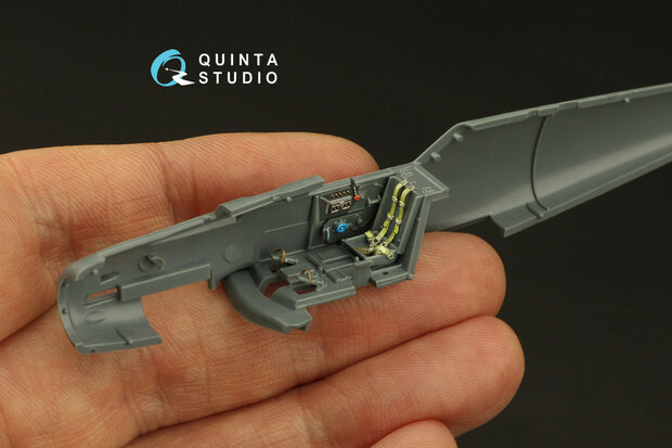 Quinta Studio QD72063 - Avia S-199 3D-Printed & coloured Interior on decal paper (for Eduard kit) - 1:72