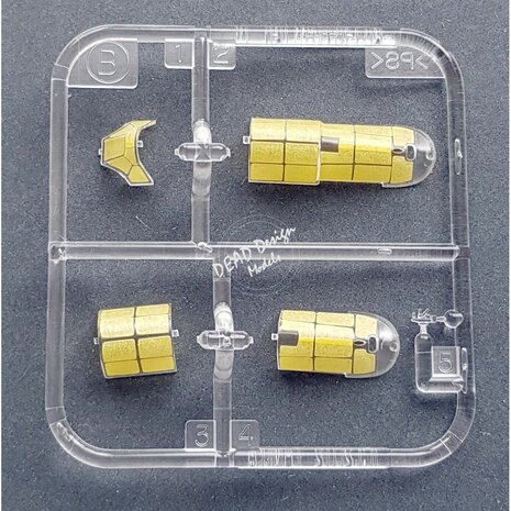 Dead Design Models VM72040 - A6M2/3 Reisen Canopy Mask (For Tamiya kit) - 1:72