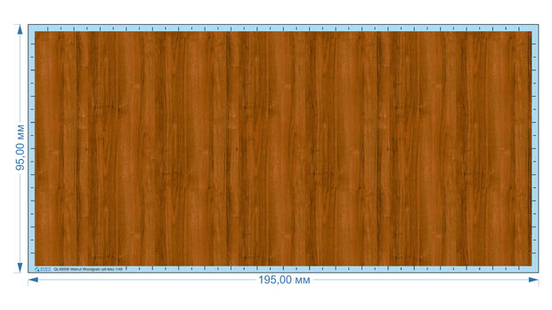 Quinta Studio QL48006 - Walnut Woodgrain (all kits) - 1:48