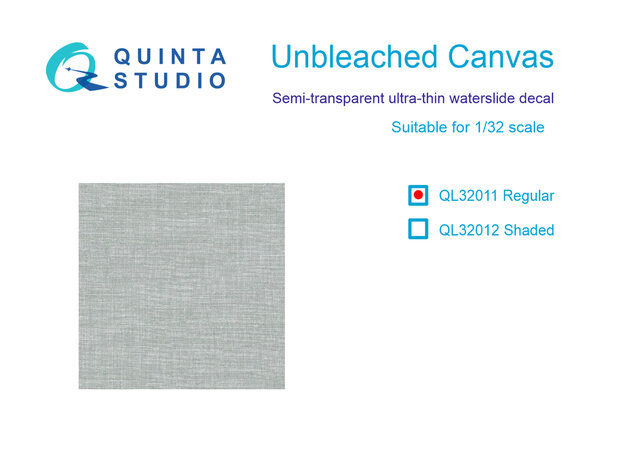 Quinta Studio QL32011 - Unbleached Canvas, regular - 1:32