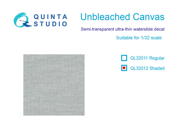 Quinta Studio QL32012 - Unbleached Canvas, shaded - 1:32