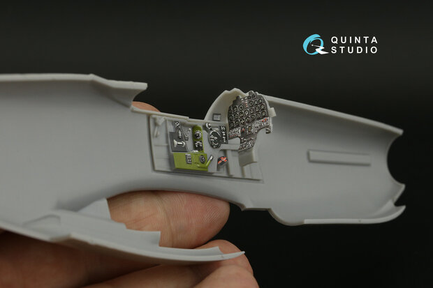 Quinta Studio QD48364 - F-82G Twin Mustang 3D-Printed & coloured Interior on decal paper (for Modelsvit kit) - 1:48